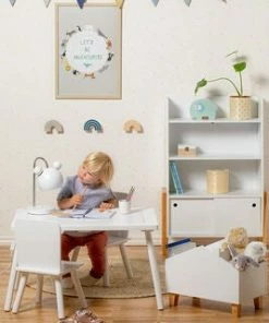 Alice & Fox Bord Og Stol Med Oppbevaring, Hvit 12 Alice & Fox Bord Og Stol Med Oppbevaring, Hvit -jollyroom Butikk HT 14613 2194 3a