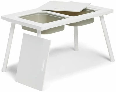 Alice & Fox Bord Og Stol Med Oppbevaring, Hvit 6 Alice & Fox Bord Og Stol Med Oppbevaring, Hvit - Bilde 6