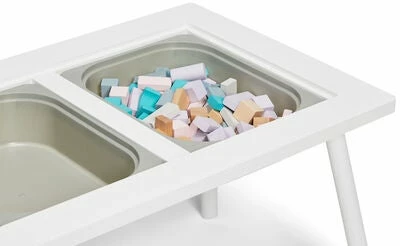 Alice & Fox Bord Og Stol Med Oppbevaring, Hvit 8 Alice & Fox Bord Og Stol Med Oppbevaring, Hvit - Bilde 8