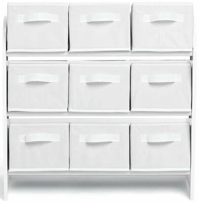 Alice & Fox Oppbevaringshylle Med Skuffer, Hvit 8 Alice & Fox Oppbevaringshylle Med Skuffer, Hvit - Bilde 8