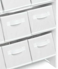 Alice & Fox Oppbevaringshylle Med Skuffer, Hvit 12 Alice & Fox Oppbevaringshylle Med Skuffer, Hvit -jollyroom Butikk HT KS025W 2194 4a