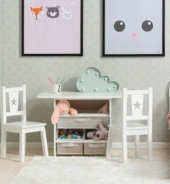 Cloudberry Castle Bord & Stoler, Grå -jollyroom Butikk HT003N Grey 2194 4a