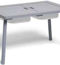 Alice & Fox Bord Og Stol Med Oppbevaring, Grå -jollyroom Butikk HT14613 grey 2194 4a