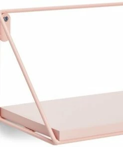 Alice & Fox Vegghylle Triangle 1-Plan, Rosa -jollyroom Butikk HW 041 Pink 2256 4a