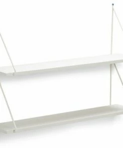 Alice & Fox Vegghylle Triangle 2-Plan, Beige