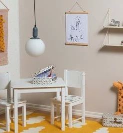 Alice & Fox Vegghylle Triangle 2-Plan, Beige 7 Alice & Fox Vegghylle Triangle 2-Plan, Beige -jollyroom Butikk HW 042 BEIGE 2256 3a