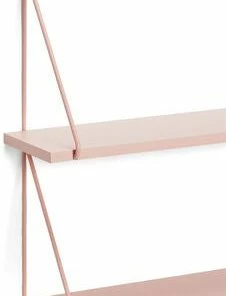 Alice & Fox Vegghylle Triangle 2-Plan, Rosa -jollyroom Butikk HW 042 Pink 2256 4a