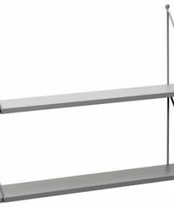 Alice & Fox Vegghylle Triangle 2-Plan, Grå