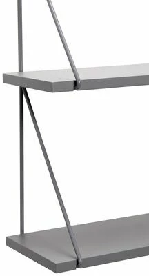 Alice & Fox Vegghylle Triangle 2-Plan, Grå 4 Alice & Fox Vegghylle Triangle 2-Plan, Grå - Bilde 4