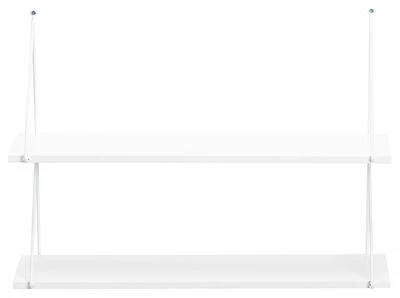 Alice & Fox Vegghylle Triangle 2-Plan, Hvit 5 Alice & Fox Vegghylle Triangle 2-Plan, Hvit - Bilde 5