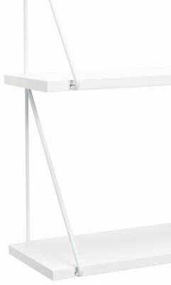 Alice & Fox Vegghylle Triangle 2-Plan, Hvit 6 Alice & Fox Vegghylle Triangle 2-Plan, Hvit - Bilde 6