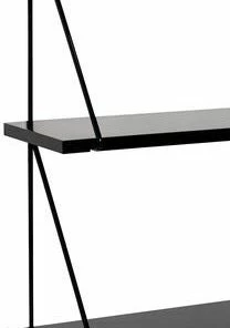 Alice & Fox Vegghylle Triangle 3-Plan, Svart -jollyroom Butikk HW 050BLK 2256 4b