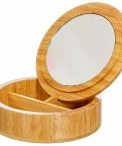 Sass & Belle Smykkeskrin Med Speil, Rundt