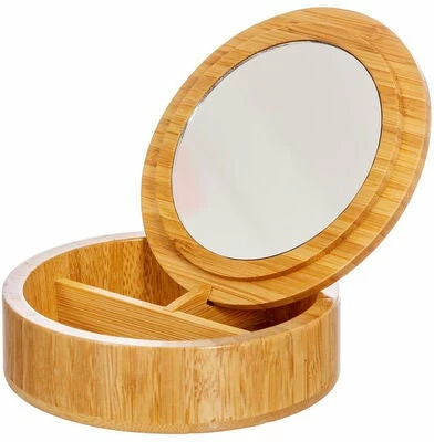 Sass & Belle Smykkeskrin Med Speil, Rundt 1 Sass & Belle Smykkeskrin Med Speil, Rundt