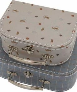 OYOY Mini Pappkofferter, Blue/Clay -jollyroom Butikk M107069 3152 4b