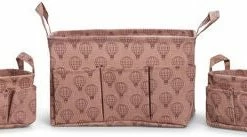 Minitude Oppbevaringskurver 3-pack, Dusty Rose