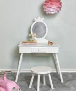 Alice & Fox Sminkebord Princess, Hvit 11 Alice & Fox Sminkebord Princess, Hvit -jollyroom Butikk PH13A009 3625 3a