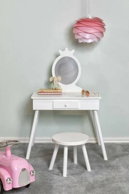 Alice & Fox Sminkebord Princess, Hvit 3 Alice & Fox Sminkebord Princess, Hvit - Bilde 3