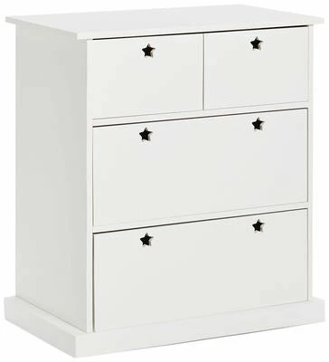 Alice & Fox Kommode, Hvit 1 Alice & Fox Kommode, Hvit