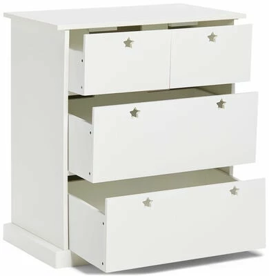 Alice & Fox Kommode, Hvit 2 Alice & Fox Kommode, Hvit - Bilde 2