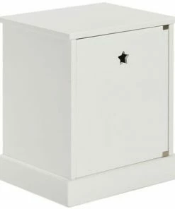 Alice & Fox Nattbord, Hvit