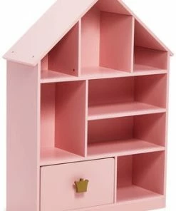 Alice & Fox Bokhylle Med Skuffe Princess, Rosa