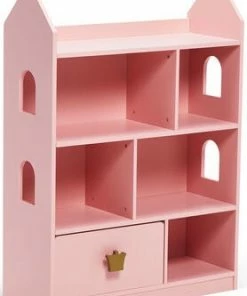 Alice & Fox Bokhylle Med Vindu Princess, Rosa