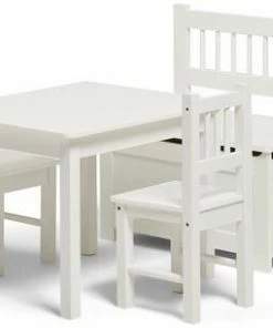 Alice & Fox Bord Og Stoler Og Benk, White -jollyroom Butikk PH13F001 3625 3a