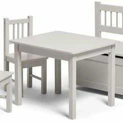 Alice & Fox Bord Og Stoler Og Benk, Grey