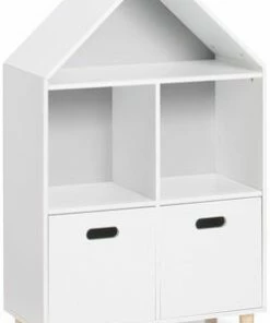 Alice & Fox Kommode Hus 2-etasjer, Grå