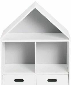 Alice & Fox Kommode Hus 2-etasjer, Grå -jollyroom Butikk SD TriBK 2L GREY 2675 4h