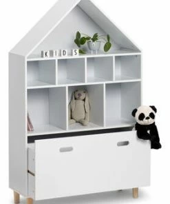 Alice & Fox Kommode Hus 3-plan, Grå -jollyroom Butikk SD TriBK203L GREY 2675 4h