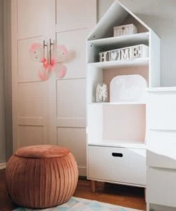 Alice & Fox Kommode Hus 4-plan, Grå -jollyroom Butikk SD TriBK204L GREY 2675 3c