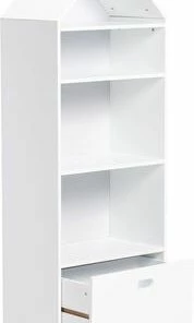 Alice & Fox Kommode Hus 4-plan, Grå -jollyroom Butikk SD TriBK204L GREY 2675 4a