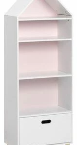 Alice & Fox Kommode Hus 4-plan, Rosa