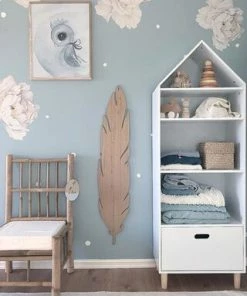 Alice & Fox Kommode Hus 4-plan, Rosa -jollyroom Butikk SD TriBK204L PINK 2675 3b