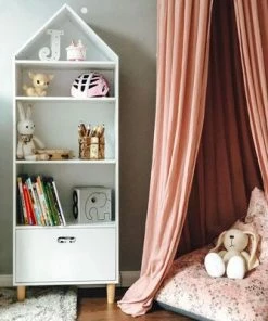 Alice & Fox Kommode Hus 4-plan, Hvit -jollyroom Butikk SD TriBK204L WHITE 2675 3b