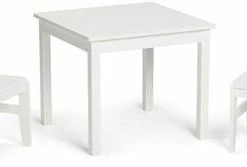 Alice & Fox Bord Og Stol, Hvit