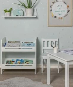 Alice & Fox Bord Og Stol, Hvit -jollyroom Butikk SDTC005 White 2675 3b