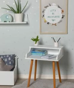 Alice & Fox Bord Og Stol, Hvit -jollyroom Butikk SDTC005 White 2675 3c