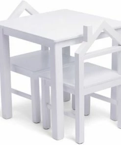 JLY House Bord Og Stoler, Hvit -jollyroom Butikk SHIDA017008 WHITE 2675 4b