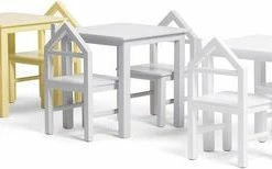 JLY House Bord Og Stoler, Hvit -jollyroom Butikk SHIDA017008 WHITE 2675 4d