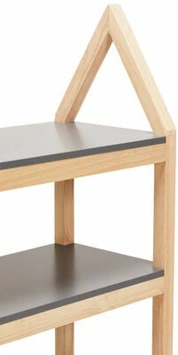 Alice & Fox Gulvbokhylle House Of Oslo, Grå 7 Alice & Fox Gulvbokhylle House Of Oslo, Grå - Bilde 7