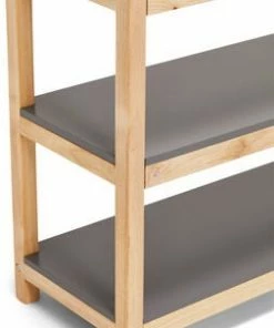 Alice & Fox Gulvbokhylle House Of Oslo, Grå 15 Alice & Fox Gulvbokhylle House Of Oslo, Grå -jollyroom Butikk SHIDA21001 Grey Natural 2675 4d