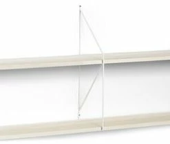 Alice & Fox Vegghylle 120cm, Natur/Hvit