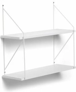 Alice & Fox Vegghylle Mellomstor, Hvit