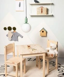 Alice & Fox Vegghylle Mellom, Natur/Hvit -jollyroom Butikk SHIDAM10B 2L20White Natural 2675 3b