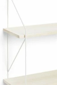 Alice & Fox Vegghylle Mellom, Natur/Hvit -jollyroom Butikk SHIDAM10B 2L20White Natural 2675 4a