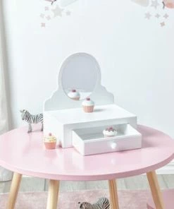 Alice & Fox Sminkebord, Hvit -jollyroom Butikk Smink bord 02 3625 3a