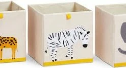Alice & Fox Oppbevaringsbokser, Safaridyr